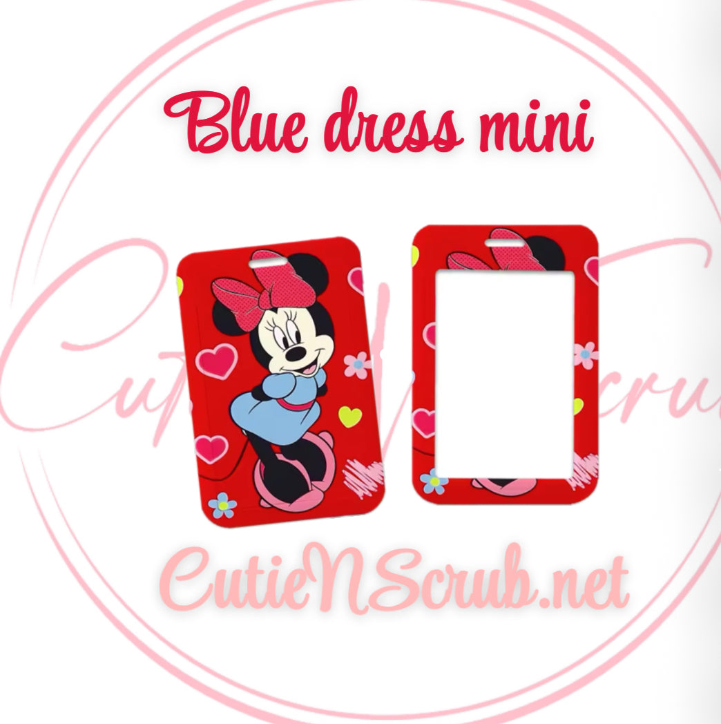 Blue dress mini