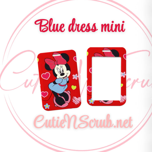 Blue dress mini